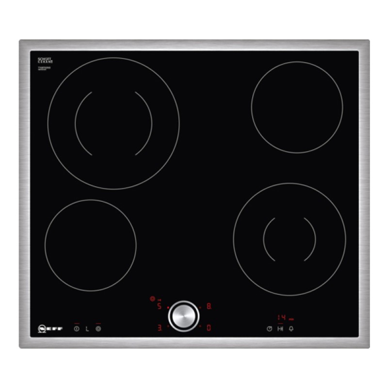 Αυτόνομη κεραμική εστία NEFF T16BT60N0 Inox (6 μάτια)