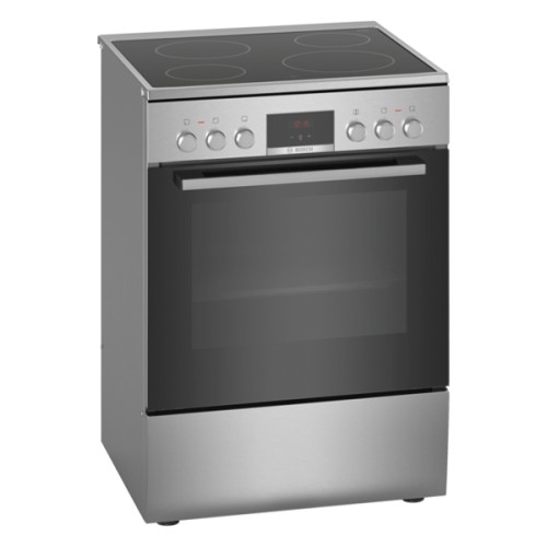 Ελεύθερη κουζίνα κεραμική Ιnox BOSCH HKR390050