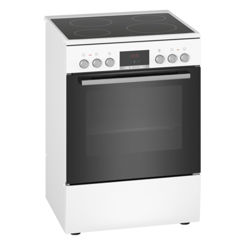 Ελεύθερη κουζίνα κεραμική λευκό BOSCH HKR390020
