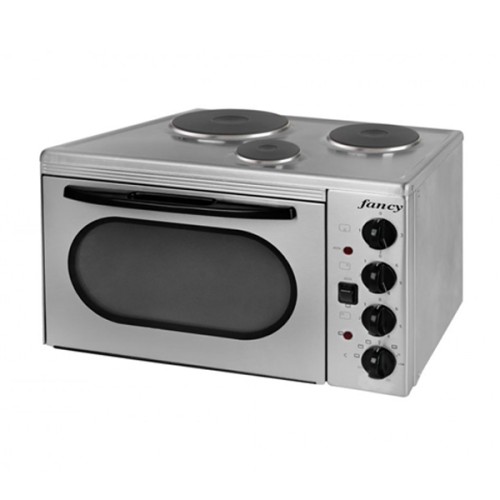 Επιτραπέζιο κουζινάκι FANCY 0153 inox (3 μάτια)
