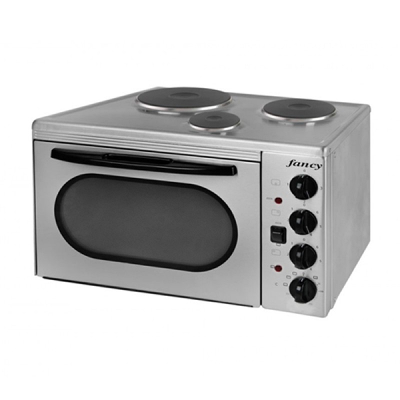 Επιτραπέζιο κουζινάκι FANCY 0153 inox (3 μάτια)