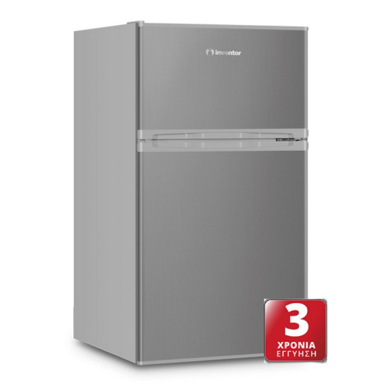 Ψυγείο δίπορτο INVENTOR DPC852LS (85lt) silver