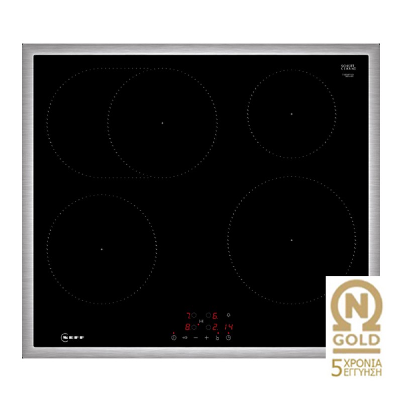 Αυτόνομη κεραμική εστία επαγωγική Neff T56SBF1L0 60cm
