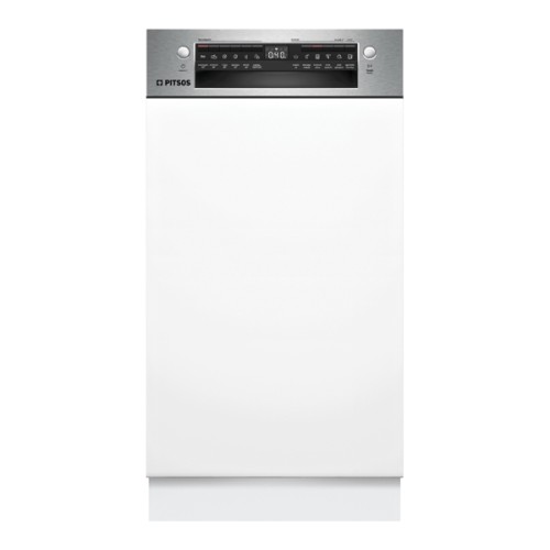 Εντοιχιζόμενο πλυντήριο πιάτων PITSOS DIS61I01 Inox 45cm