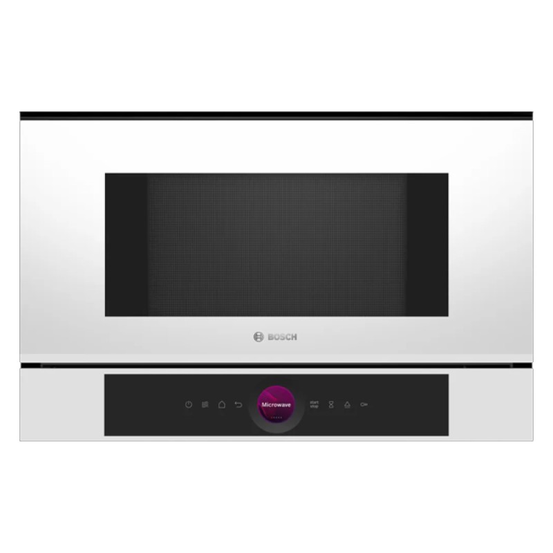 Εντοιχιζόμενος φούρνος μικροκυμάτων BOSCH BFL7221W1 λευκό