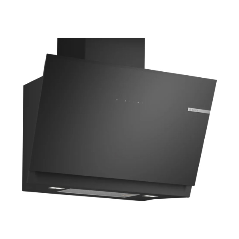 Απορροφητήρας καμινάδα BOSCH DWK81AN60 με μαύρη κρυστάλλινη επιφάνεια 80cm