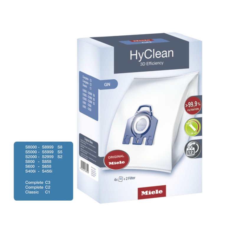 Σακούλες Σκούπας MIELE GN HyClean 3D