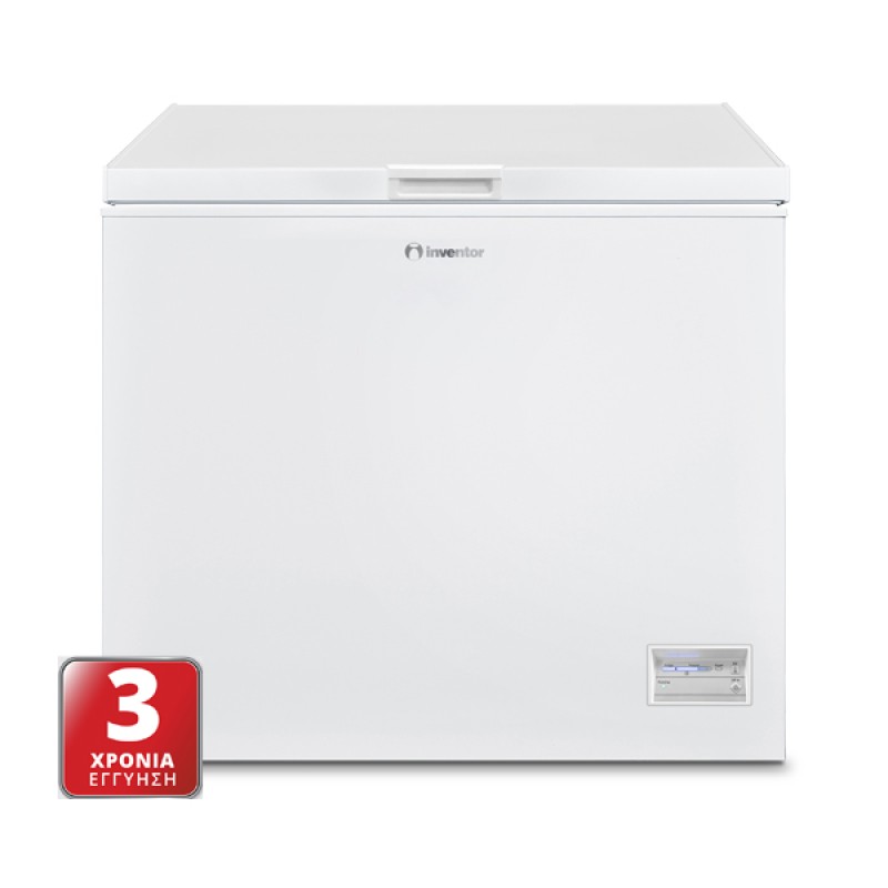 Οριζόντιος καταψύκτης INVENTOR MDH-200EL (198lt) Λευκό
