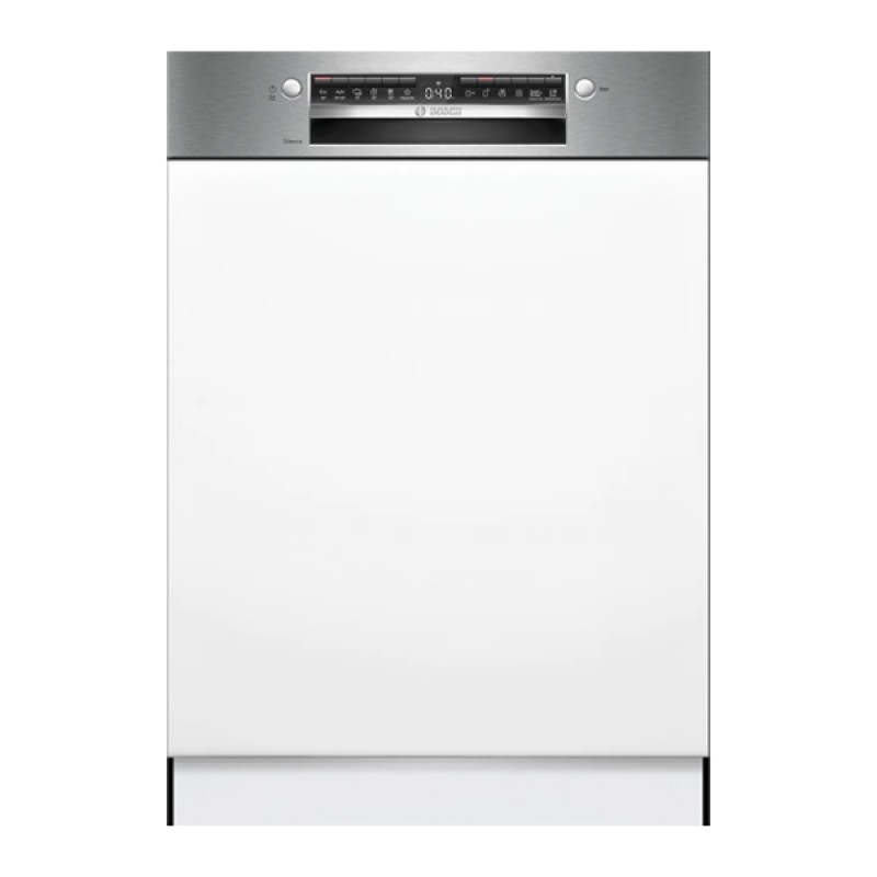Εντοιχιζόμενο πλυντήριο πιάτων BOSCH SMI4EVS04E Inox 60cm