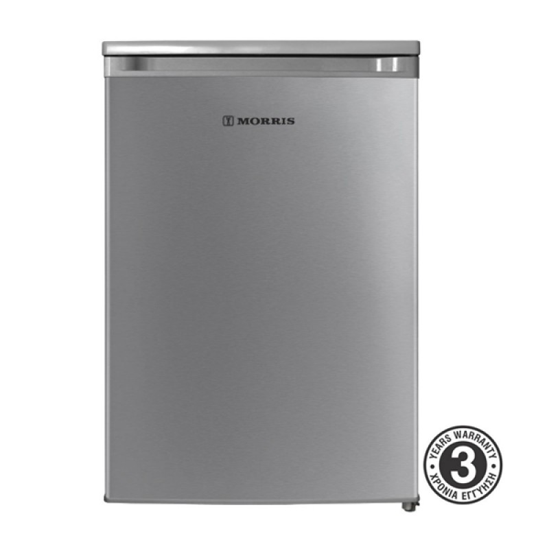 Ψυγείο μονόπορτο MORRIS T71114DSD Ασημί (113lt)