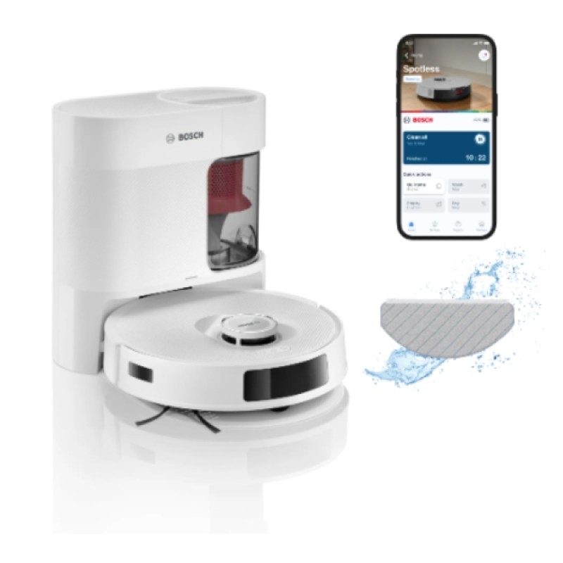 Ρομποτική σκούπα Spotless Advanced Plus + BCRD2W
