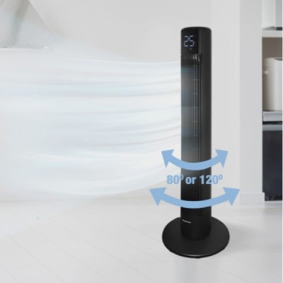 Ανεμιστήρας Πύργος Rohnson 30W R-8110 EcoFlow Μαύρο