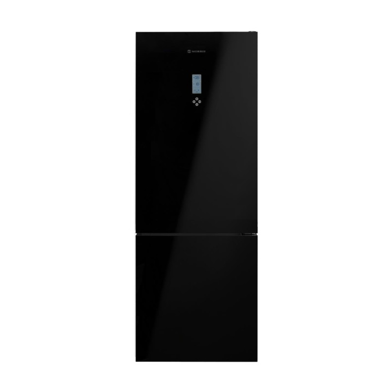Ψυγειοκαταψύκτης Morris Full NoFrost B72462CAP Μαύρο Γυαλί 192x70x71,2cm